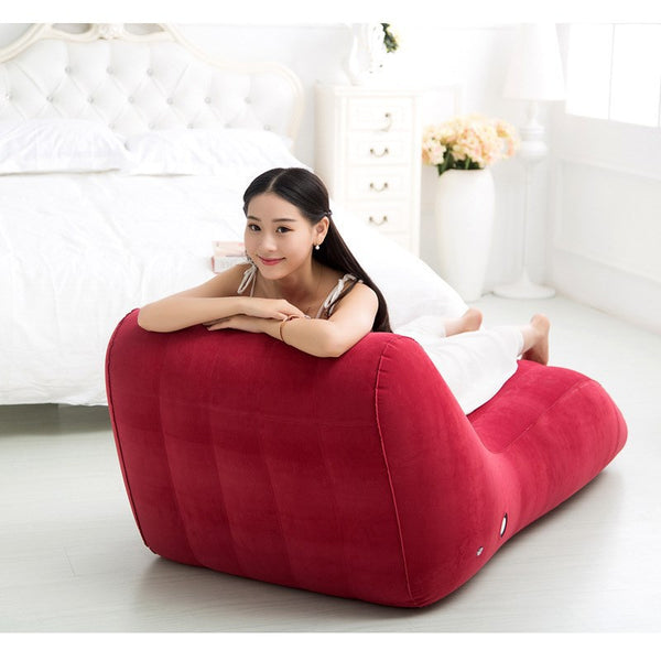 Inflatable Flocking Lazy Sofa