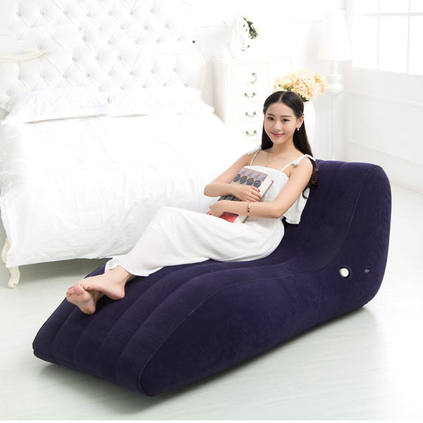 Inflatable Flocking Lazy Sofa