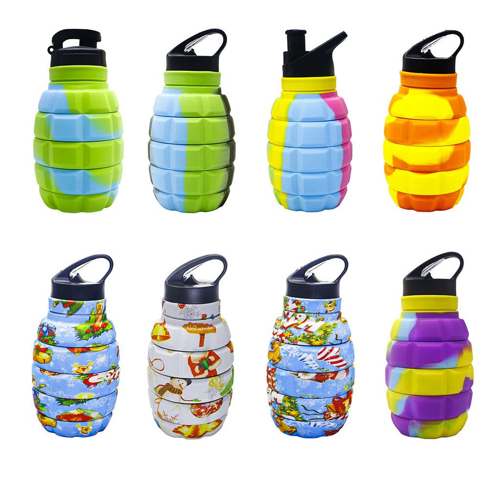 Silicone Foldable Water Bottle