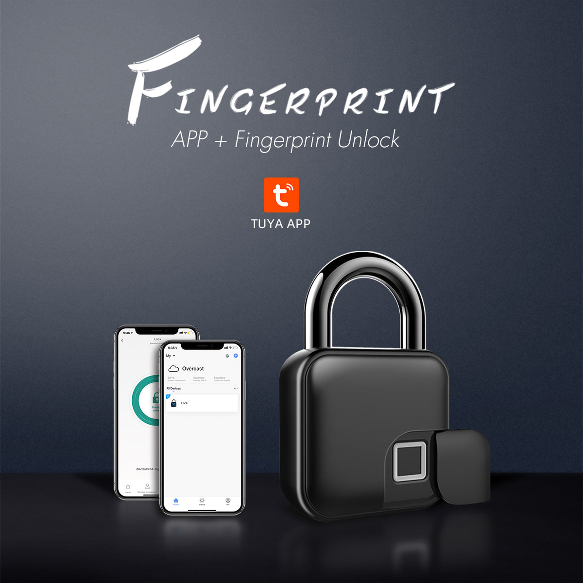 Smart Fingerprint Padlock