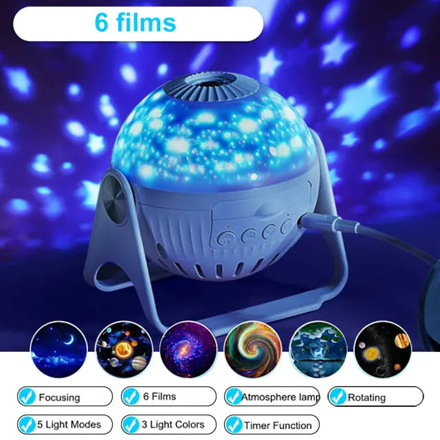 Galaxy Night Light Projector