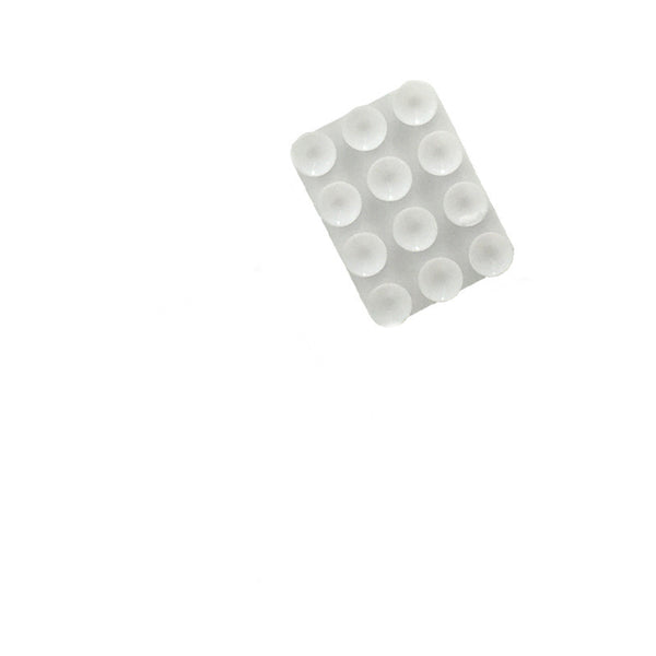 Square Silicone Suction Cups (24-Pack)