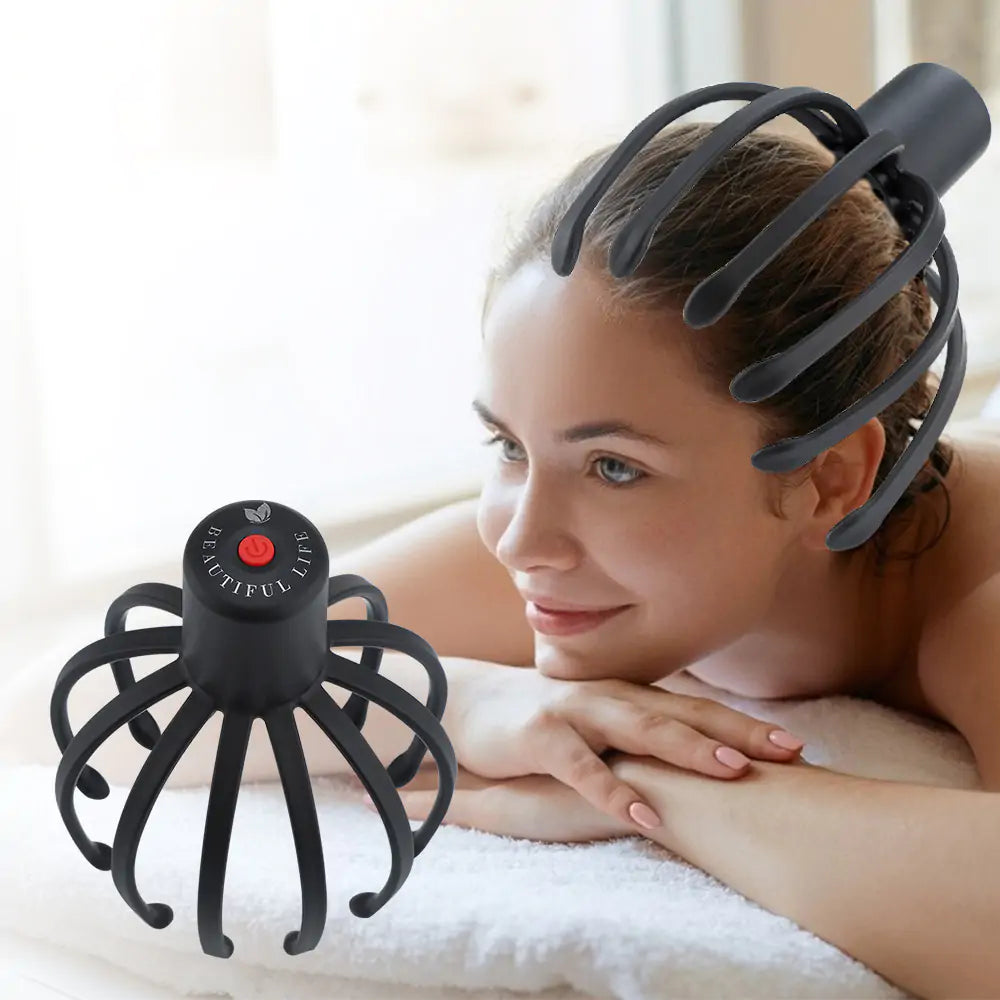 Electric Octopus Scalp Massager