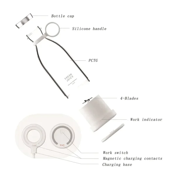 USB Electric Juicer Cup