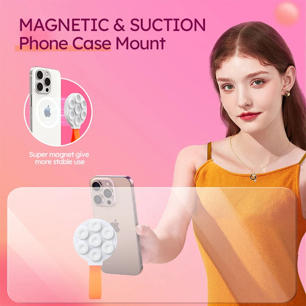 Magnetic Suction Cup Phone Mount