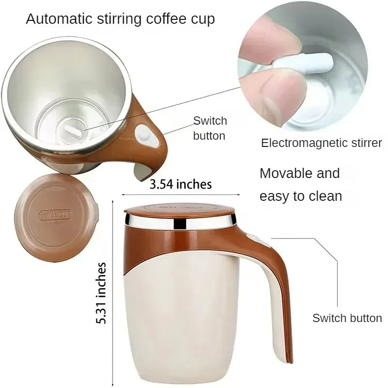 Rechargeable Automatic Stirring Cup