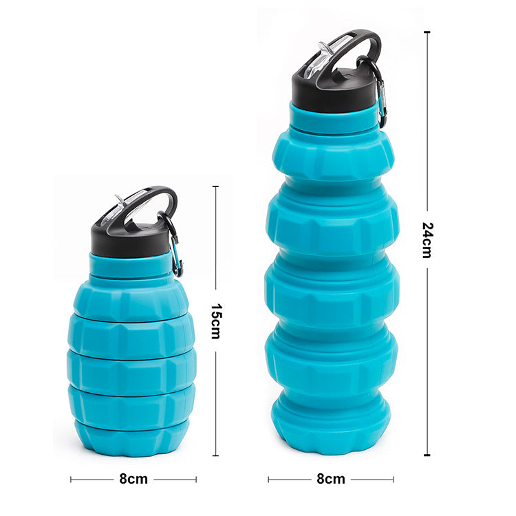 Silicone Foldable Water Bottle