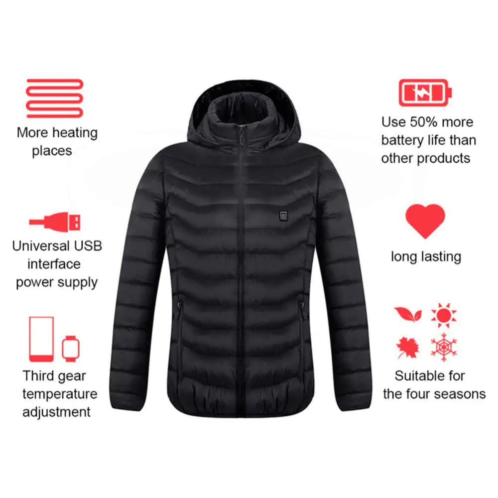 Self-Heating Electric Cotton Jacket