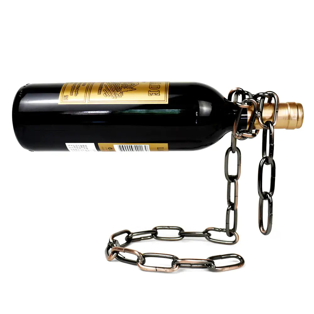 Iron Chain Wine Holder