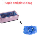  Purple and Plastic bag